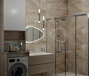 Керамогранит Molli Place Sand 60x120 коричневый матовая