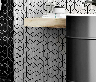 Керамогранит Inventix Tiles Gemstone Black 26.5x51 Черный Матовый