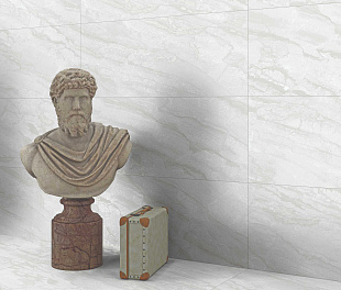 Керамогранит Ceramosa Tiles Vastness White 120x60 Белый Матовый