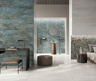 Керамогранит Cerastone INFINITE DISCOVERY Blue oxide 60x120 Синий Матовый