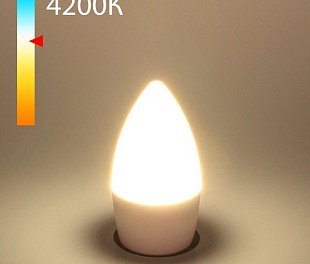 Светодиодная лампа "Свеча" C37 8W 4200K E27 BLE2716