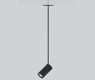 Встраиваемый подвесной светодиодный светильник черный Drop 8W (50242 LED) 50242 LED