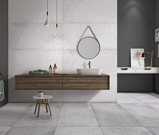 Керамогранит Ceramosa Tiles Superstar Light Grey 120x60 Светло-серый Глазурованный