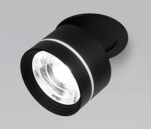 Встраиваемый светодиодный светильник 8W 4200K чёрный 25035/LED