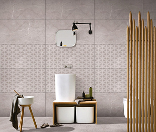 Керамогранит Lunar tiles Satin Base Grey-18 60x120 Серый Сатинированный
