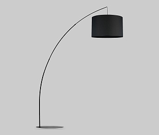 Напольный светильник с тканевым абажуром 5485 Moby Black
