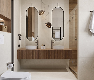 Керамогранит CeraLux Nellie Beige 120x60 Бежевый Лаппатированный
