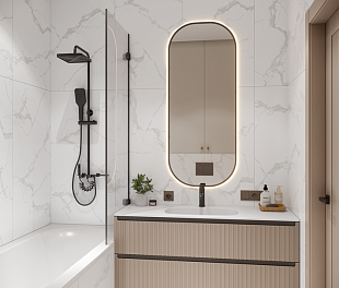 Керамогранит Edge Ceramics Statuario 120х60 Полированный карвинг