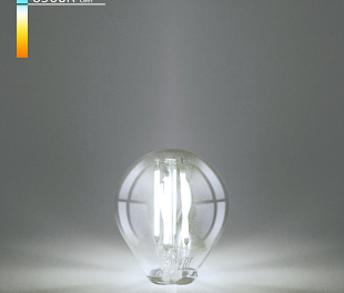 Филаментная светодиодная лампа Mini Classic 6W 6500K E27 (G45 тонированный) BLE2758