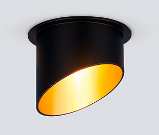 Встраиваемый точечный светильник 7005 MR16 BK/GD черный/золото