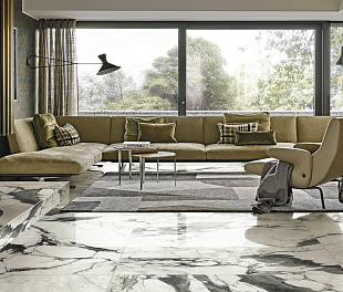 Керамогранит XCEL ceramica Les Gemmes Altissimo Blanc 60х120 Белый Полированный