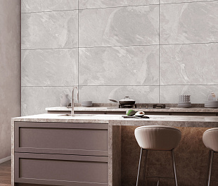 Керамогранит Edge ceramics Stone Aegis Grey Matt 120x60 Серый Матовый структурный