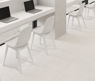 Керамогранит CeraLux Gypsum White 119,1x59,5 Белый Матовый