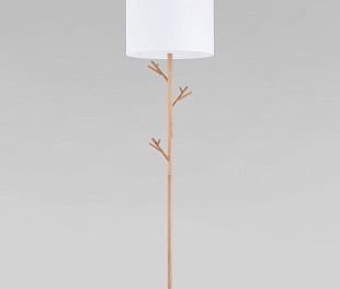 Напольный светильник с тканевым абажуром 5572 Albero White