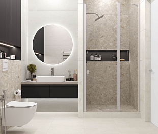Керамогранит CeraLux Flagman Range Light grey lappated 120x60 Светло-серый Лаппатированный