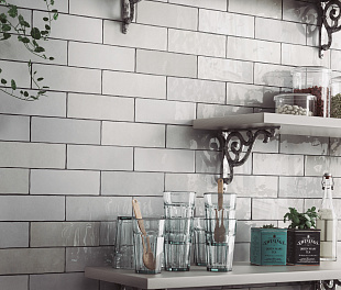 Керамогранит Foreign Lily White 20x6,5 Белый Глянцевый