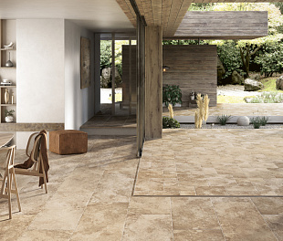 Керамогранит Era Tiles Extra class Brown Stone 25x25 Коричневый Матовый