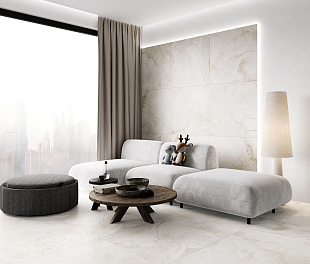Керамогранит CeraLux Asteroid Crema 80x80 Кремовый Карвинг