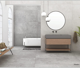 Керамогранит Lunar tiles Matt Grey 60x60 Серый Матовый