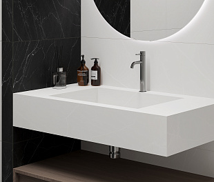 Керамогранит CeraLux Symphony White matte 59,5x59,5 Белый Матовый