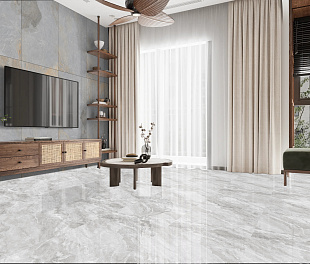 Керамогранит Desert Pecans Gray 120x60 Серый Полированный