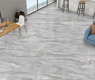 Керамогранит Lunar tiles Glossy 60x120 Natur Серый Полированный