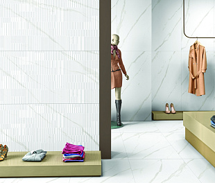 Керамогранит Desert Candlewick White Matt 120x60 Белый Матовый