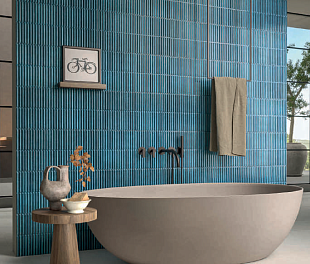 Керамогранит Asol Cosy Blue Glossy 60x30 Синий Глянцевый