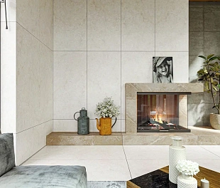 Керамогранит Edge ceramics Stone Aegis Sand 60x120 Бежевый Матовый