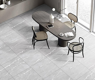 Керамогранит TerraCraft Carving 60x60 Stone light 60x60 Серый Матовый карвинг