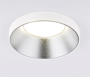 Встраиваемый точечный светильник 112 MR16 серебро/белый